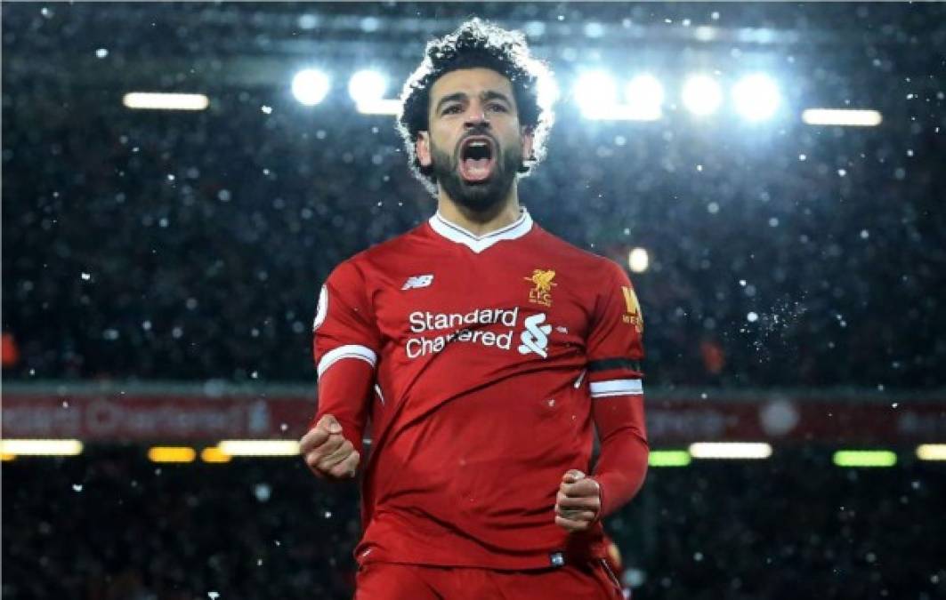 1. Mohamed Salah (Liverpool): 56 puntos (28 goles).