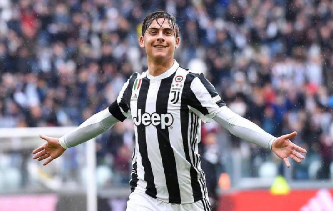 Paulo Dybala gana 7 millones de euros al año.