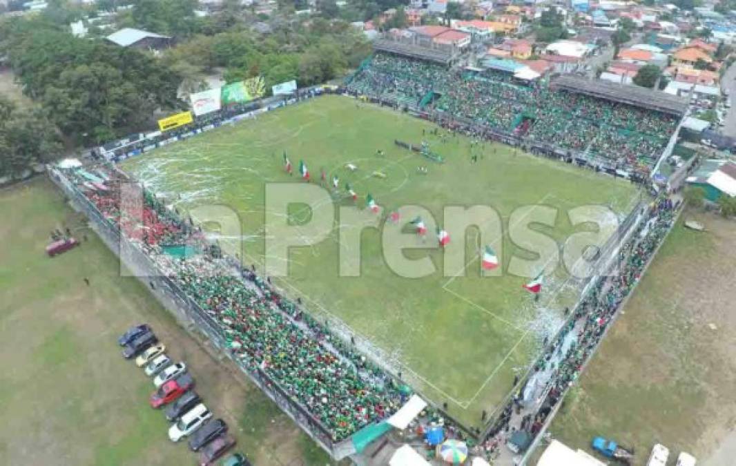 El estadio Yankel lució espectacular.