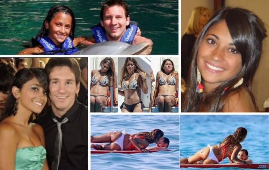 Los cambios de imagen que ha experimentado Antonella Roccuzzo, la esposa del astro del fútbol argentino Lionel Messi, con el pasar de los años.
