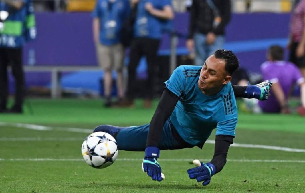 Y ahora, basado eso, sin dudas Keylor Navas estará en la portería del Real Madrid en Kiev.