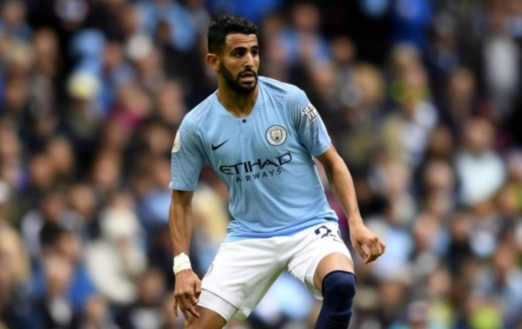 5. Riyad Mahrez - Del Leicester al Manchester City por 67,80 millones de euros.