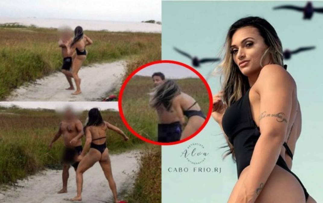 La luchadora brasileña Joice Vieira es la noticia del día en Brasil después de ser víctima de un condenable episodio en el que se vio obligada a golpear a un hombre mientras realizaba una sesión de fotos junto a una amiga.