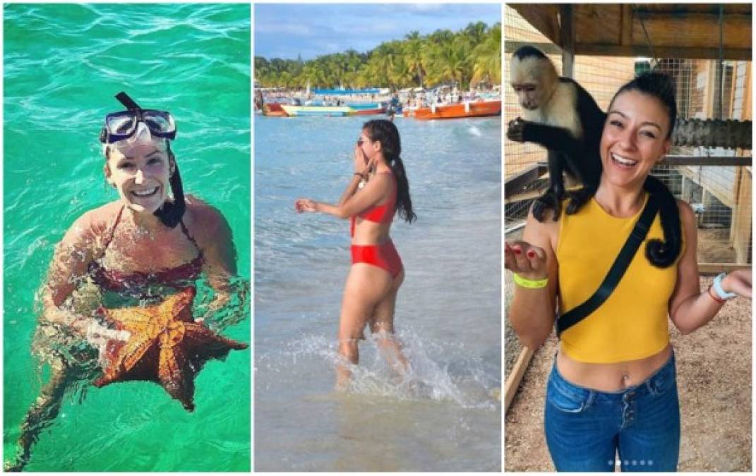 Decenas de turistas disfrutaron del sol, la playa y la arena el primer día del 2020 y compartieron en redes sociales sus vacaciones en Roatán, Islas de la Bahía.