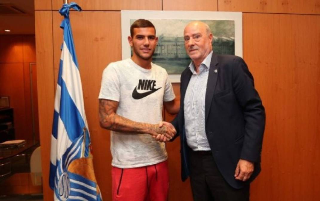 El Real Madrid anunció la salida del lateral izquierdo Theo Hernández, ahora jugará en la Real Sociedad.