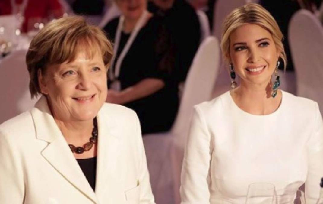 Ivanka ha llegado incluso a tomar la silla de su padre junto a la canciller alemana, Angela Merkel, durante la cumbre del G20 en Hamburgo.