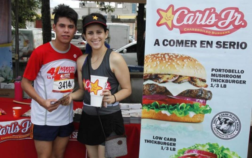 Los patrocinadores estuvieron en el recorrido de la Maratón Internacional de Diario LA PRENSA.