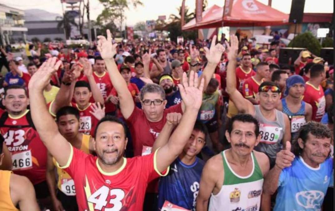 Los atletas se han preparado desde hace varios meses para participar en la carrera de atletismo más importante de Centroamérica.