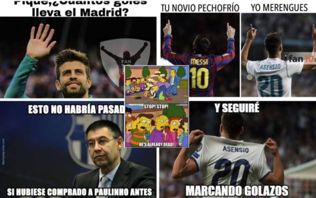 Las redes sociales no han tardado en reaccionar al nuevo triunfo del Real Madrid sobre el Barcelona en la Supercopa de España. Estos son los mejores memes.