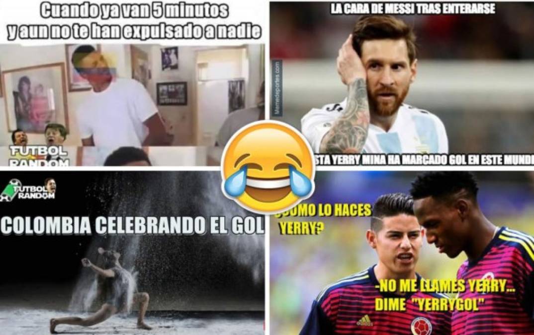 Colombia goleó este domingo a Polonia por la segunda fecha del Grupo H en el Mundial de Rusia 2018 y los memes reventaron en las redes sociales.