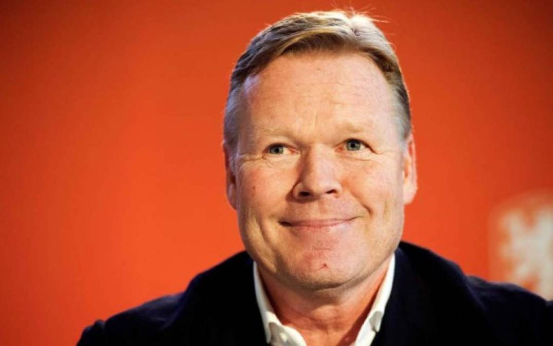 Ronald Koeman fue presentado como nuevo seleccionador holandés. Firma hasta el Mundial de 2022 con la ambición de volver a clasificar a Holanda en la fase final de la próxima Eurocopa y Mundial.