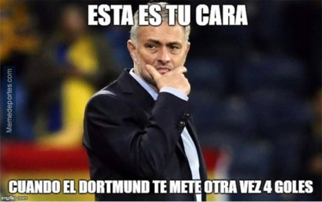 Mourinho seguirá teniendo pesadillas con el Borussia Dortmund.