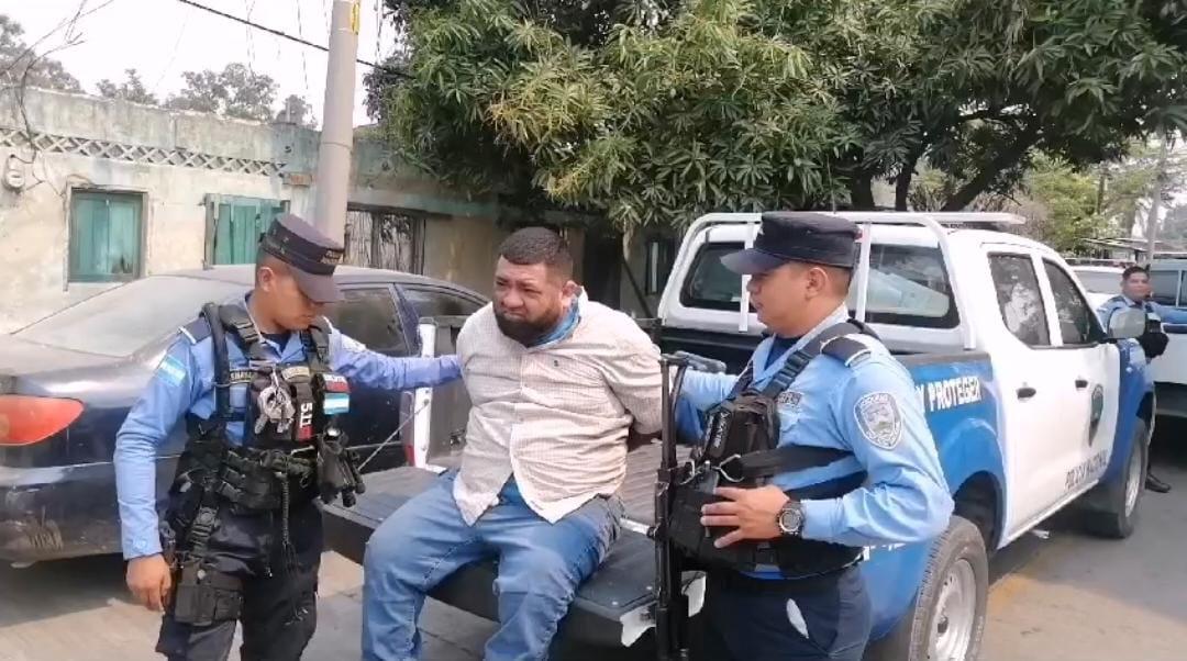 Cae hombre con amplio historial de robos en San Pedro Sula