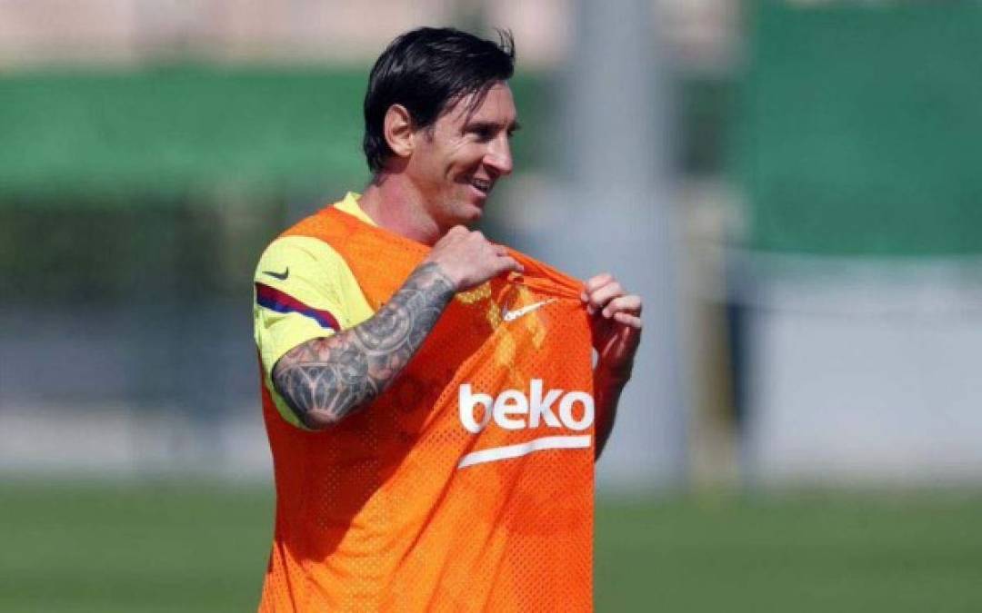Lionel Messi decidió quitarse la barba y su acción ha generado revuelo en las redes sociales.