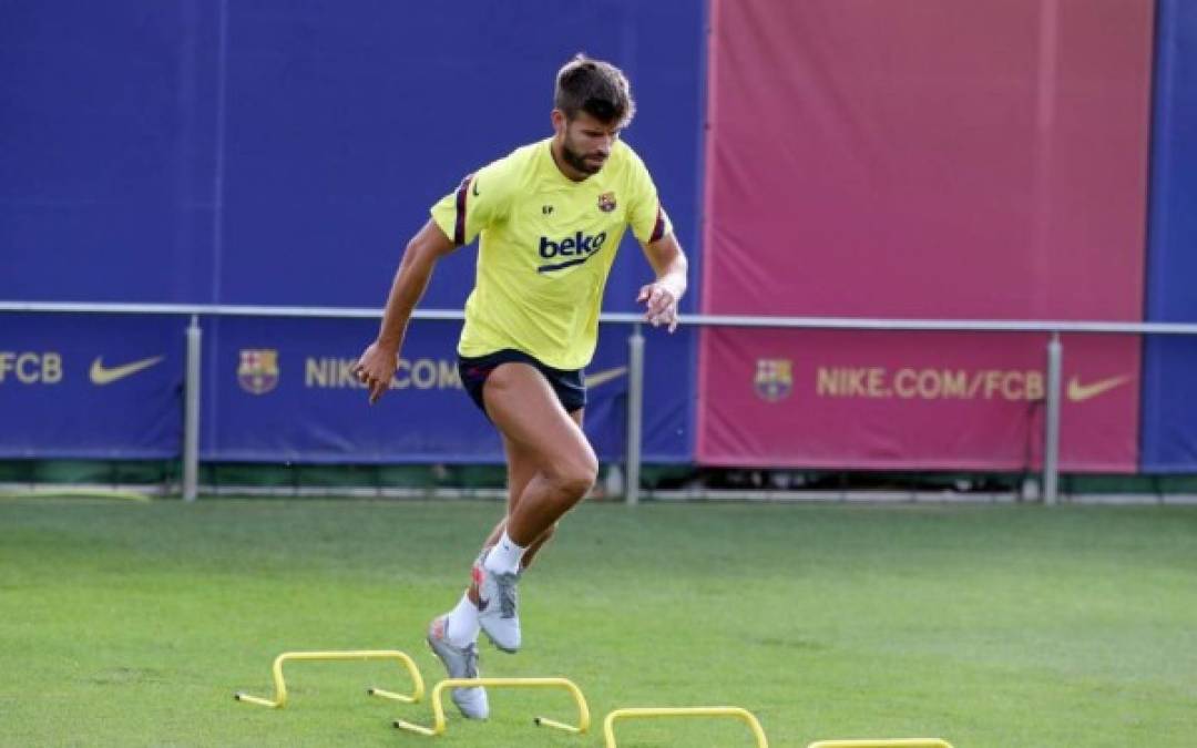 Gerard Piqué - El catalán es el líder de la defensa culé frente al Bayern.