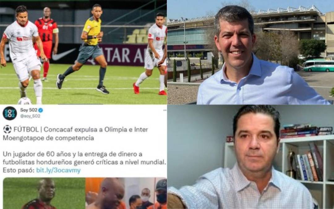 Las redes sociales explotaron tras conocer la descalificación del Olimpia de la Liga Concacaf debido a que recibieron dinero por parte del vicepresidente de Surinam y dueño del Inter Moengotapoe. A nivel local e internacional la prensa se pronunció sobre los castigos.