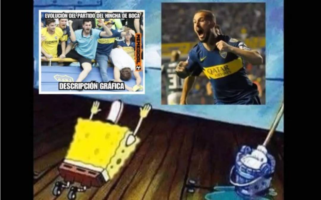 Los mejores memes del empate (2-2) entre Boca Juniors y River Plate en la primera final de la Copa Libertadores.