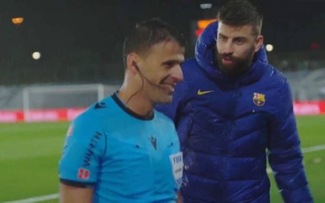 Esta imagen de Piqué está dando de qué hablar y el madridismo se burla del defensa del Barcelona.