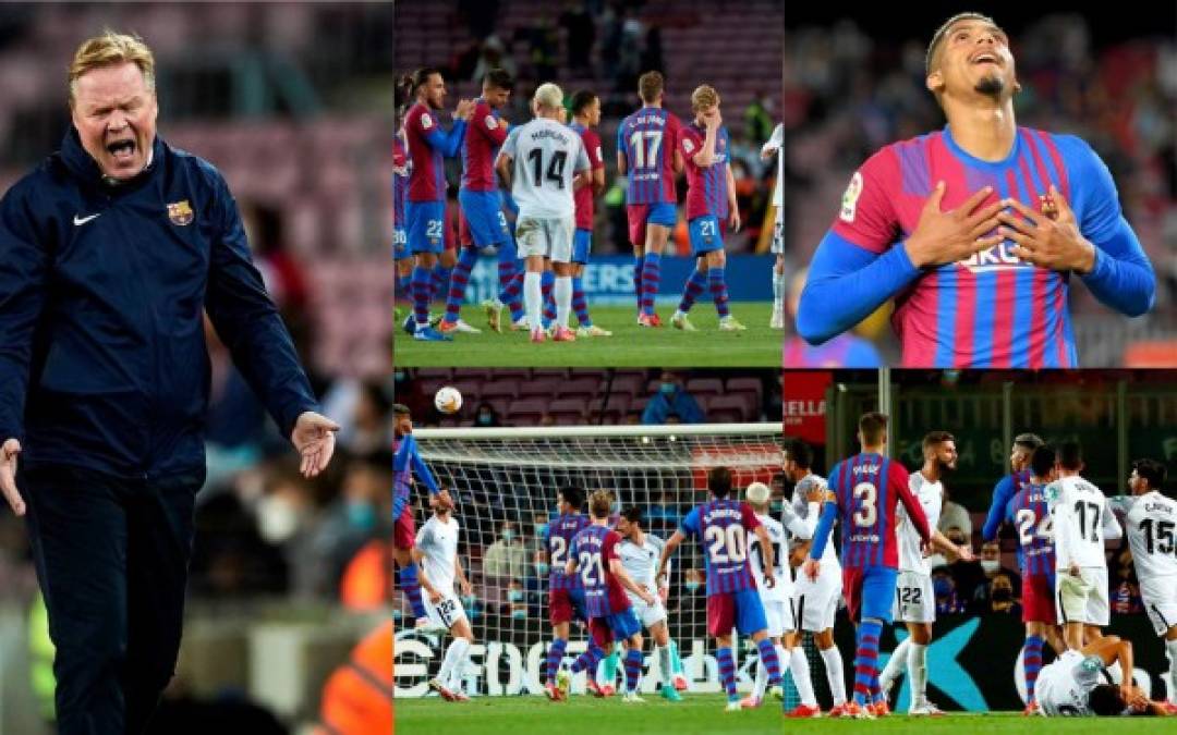El FC Barcelona sigue sin despertar y en esta ocasión apenas empató 1-1 ante Granada como local. La afición del Camp Nou explotó al extremo de pedir prisión y señalar a un jugador en especial. Fotos EFE y AFP.