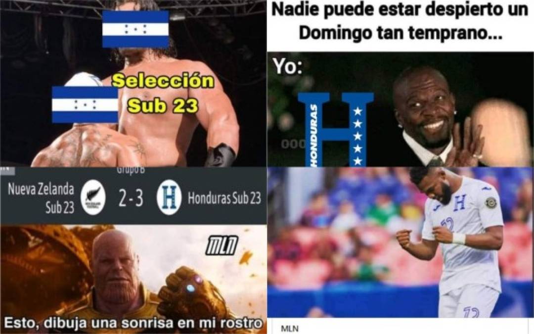 La Sub-23 de Honduras remontó y venció 3-2 a Nueva Zelanda por los Juegos Olímpicos de Tokio 2020. Los memes no podían faltar tras la victoria del combinado catracho. Fotos Invictos Honduras y memes Honduras.
