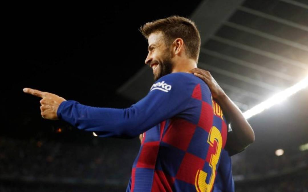 Gerard Piqué: Es un líder en la zona defensiva y será uno de los defensores centrales del Barcelona ante Dortmund.