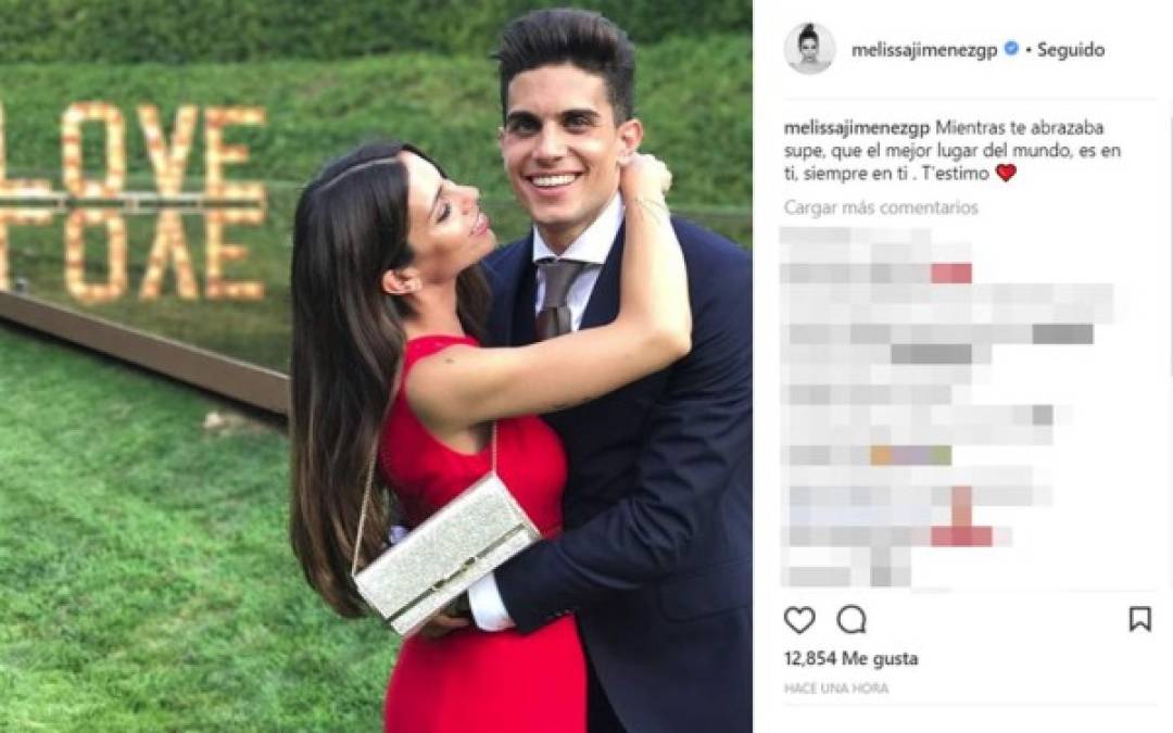 A Marc Bartra le dejaron un romántico mensaje.