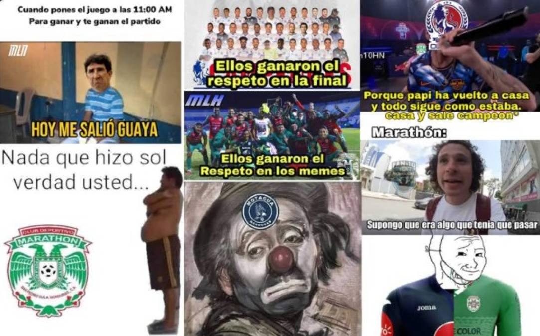 Los divertidos memes que dejó la victoria del Olimpie (0-1) contra el Marathón en el partido de vuelta de la gran final, ganando el título del Torneo Apertura 2020-2021.