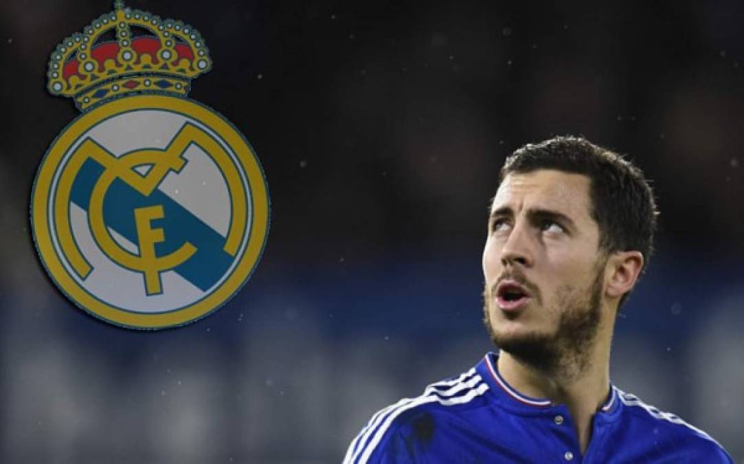 Hazard (Chelsea): Zinedine Zidane podría ver cristalizado su sueño y contar con el genio belga en el plantel blanco. Hazard es ídolo en el Chelsea, pero no vería con malos ojos recalar en la Casa Blanca. Su valor es de 70 millones, y podría costar hasta 90.Sería el recambio más adecuado para Cristiano Ronaldo por la posición en la que se desenvuelve,