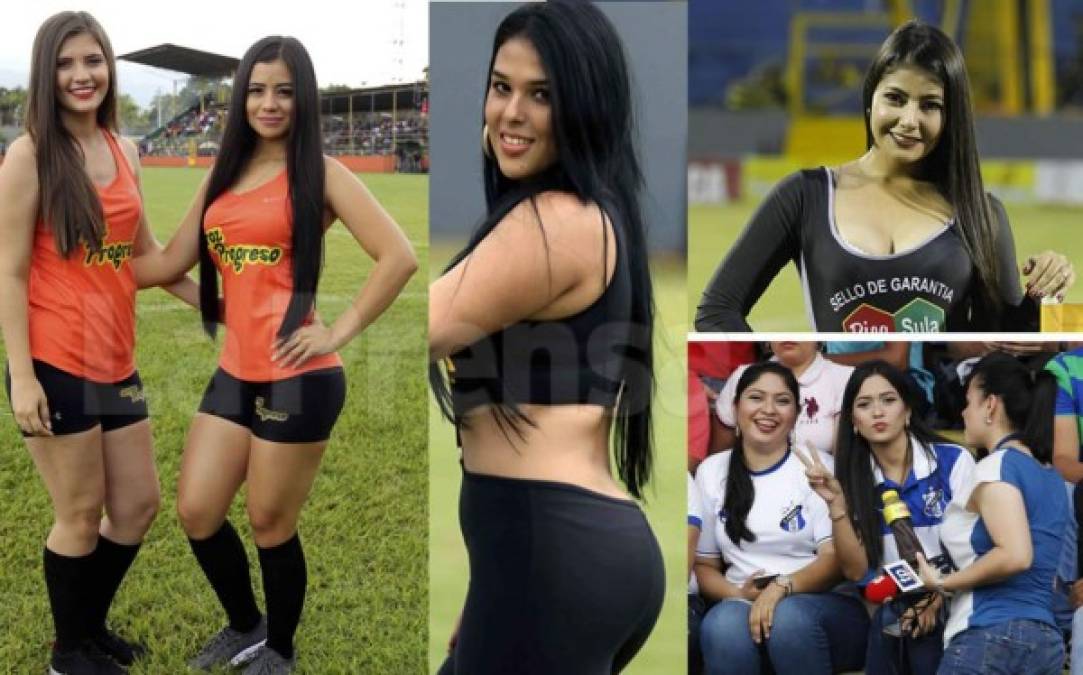 Las fotos de las bellas chicas que han adornado el arranque del Torneo Apertura 2017-2018 de la Liga Nacional.