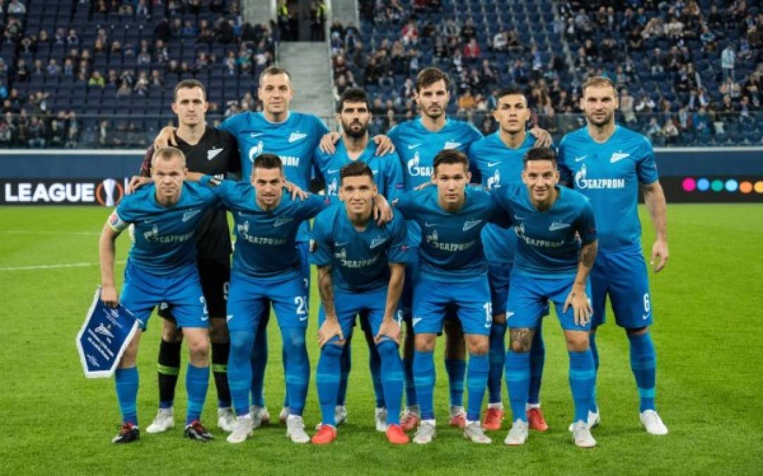 Liga rusa - El Zenit San Petersburgo lidera en Rusia con 50 puntos, nueve más que el Lokomotiv Moscú.