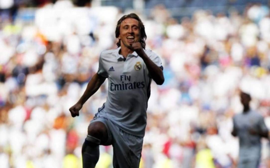 El croata Luka Modric, otro de los mediocampistas que será titular sin duda.