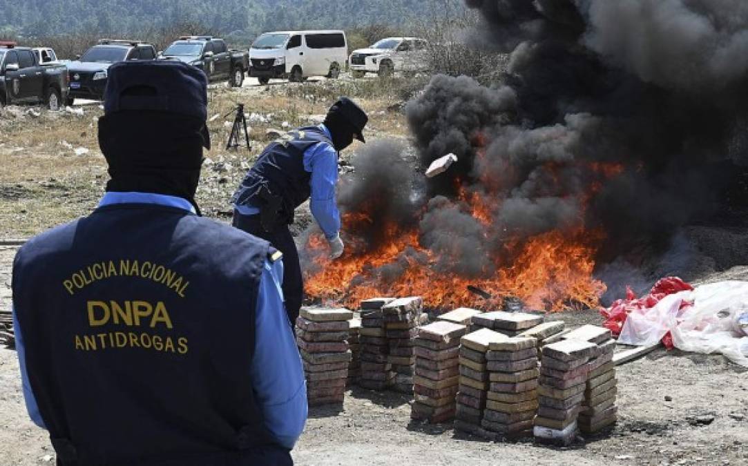 El gobierno del presidente Juan Orlando Hernández ha prometido una lucha frontal contra estos grupos. / Foto AFP