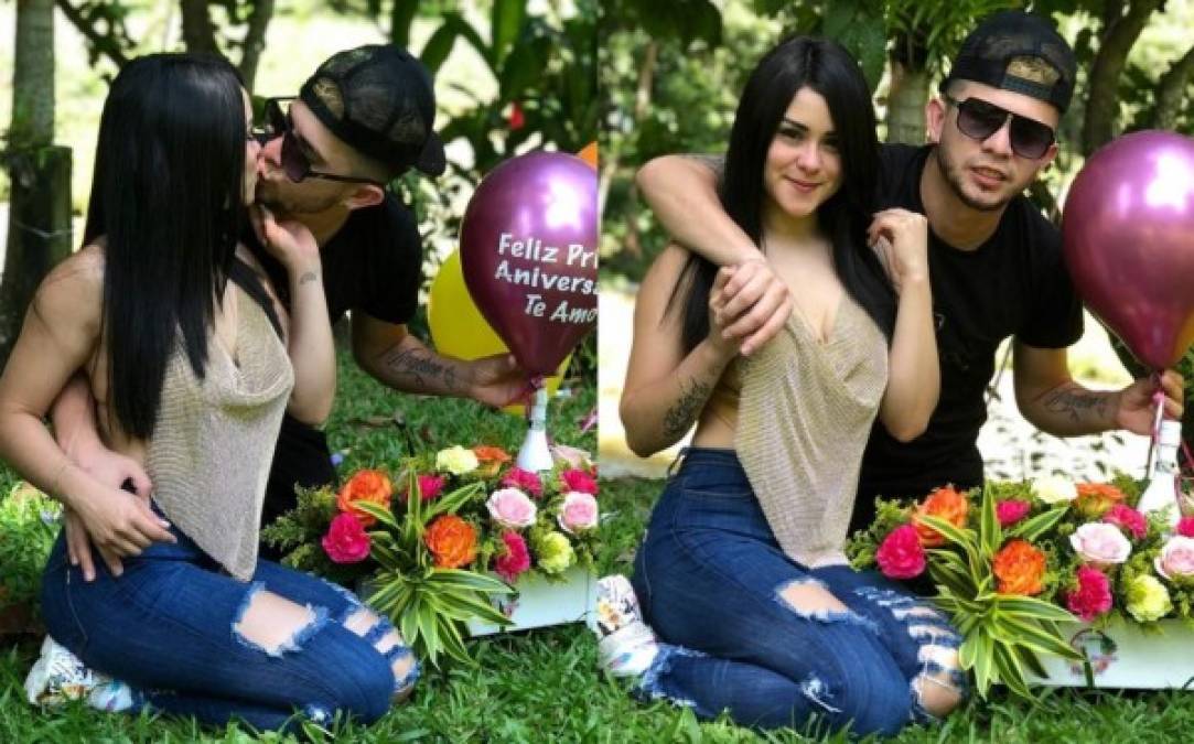 La conductora y bailarina Ónice Flores, 'Campanita', y el cantante Mr Jc, 'el del palabreo', celebraron su primer aniversario de noviazgo el pasado 15 de septiembre. La pareja compartió en redes sociales unas románticas fotos de su festejo.