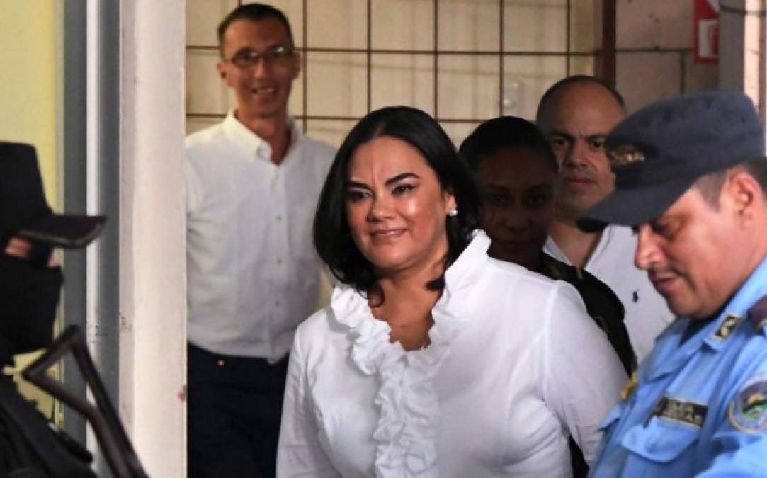 Bonilla está encarcelada desde el 28 de febrero de 2018, cuando fue capturada en Tegucigalpa, al igual que su cuñado, por corrupción.