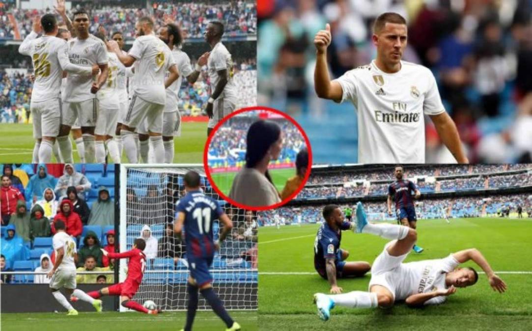 Las imágenes que dejó la victoria del Real Madrid (3-2) sobre el Levante en la cuarta jornada de la Liga Española 2019-20.