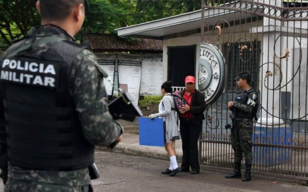 En las últimas semanas han aumentado los crímenes contra estudiantes en Tegucigalpa y los pandilleros tratan sin cesar de reclutar a jóvenes o inducirlos al consumo de drogas.