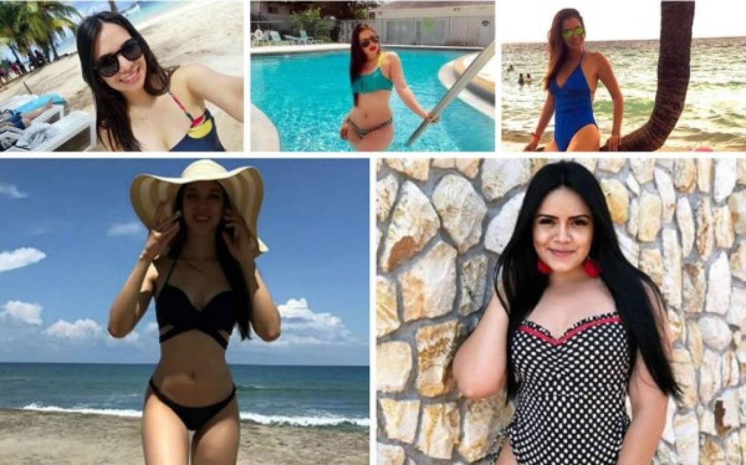 Estas bellas periodistas y presentadoras disfrutan del Feriado Morazánico en la playa y otros lugares de Honduras.
