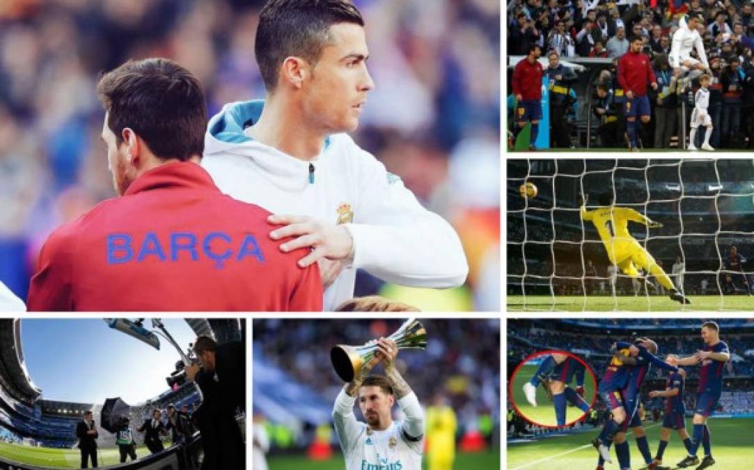 Las imágenes más curiosas que nos dejó el clásico Real Madrid-Barcelona de este sábado 23 de diciembre de 2017 en el estadio Santiago Bernabéu. Messi, protagonista de todo.