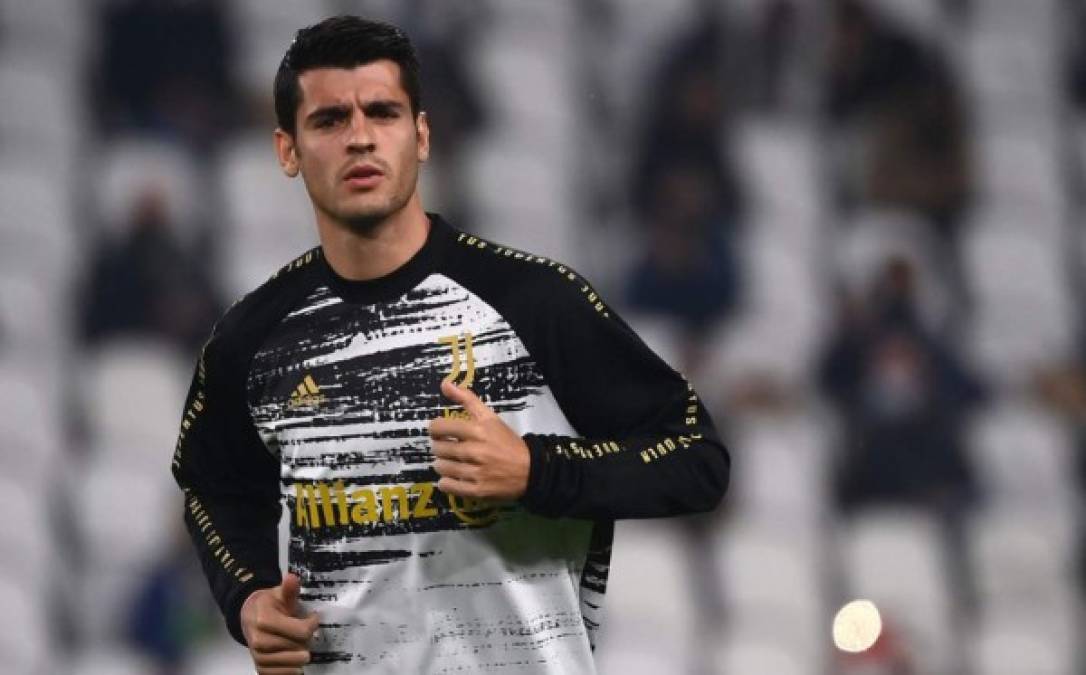 El delantero internacional español Álvaro Morata volverá a jugar la próxima temporada en la Juventus, cedido por el Atlético de Madrid, anunció el cuadro italiano en sus redes sociales. Foto AFP.