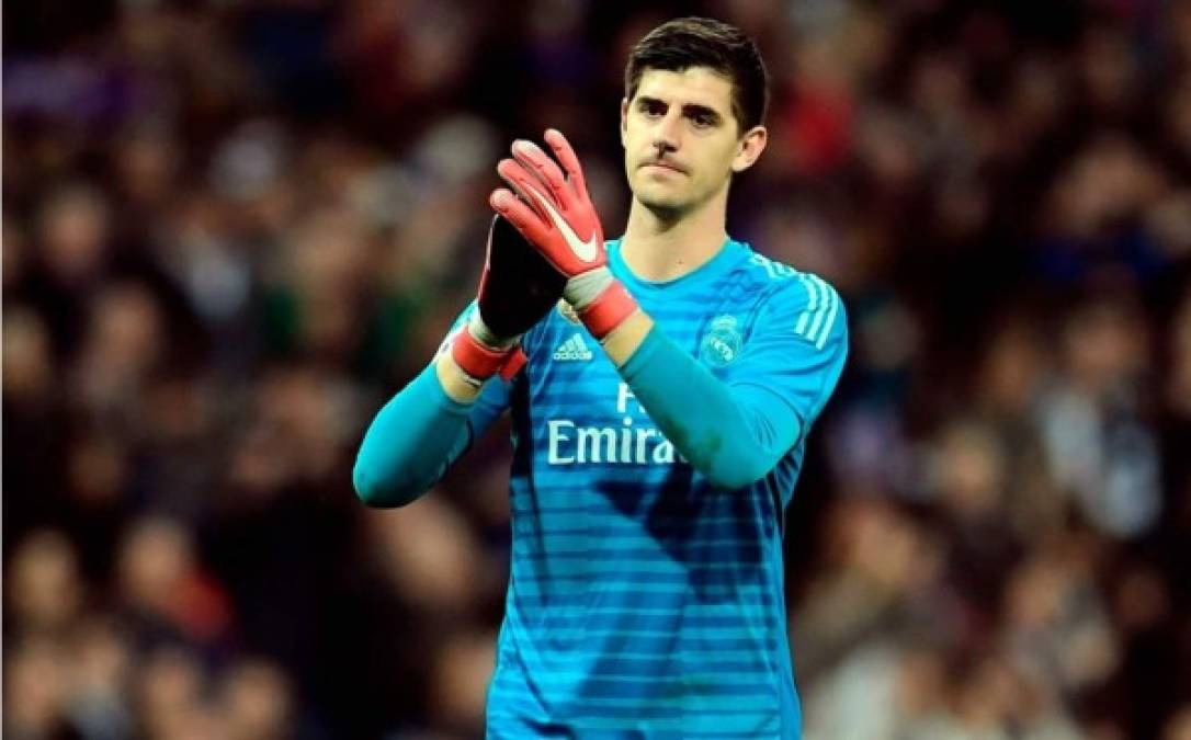 8. Thibaut Courtois - Tiene un valor de mercado de 65 millones de euros.