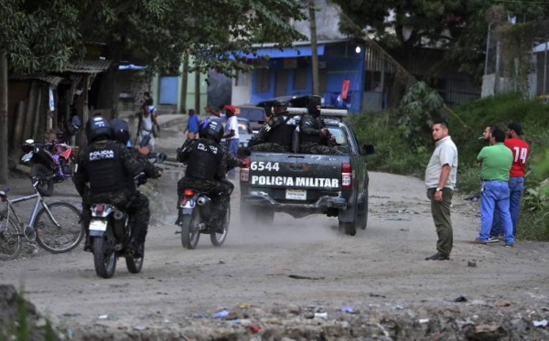 Tras varias horas de intensa disputa, los elementos de seguridad se llevaron a los supuestos pandilleros.