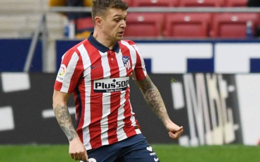 El Atlético de Madrid ha decidido ponerle precio al lateral derecho Kieran Trippier. Ante el interés de equipos como el Manchester United, el conjunto colchonero ha fijado en 35 millones de euros al inglés. Foto AFP.