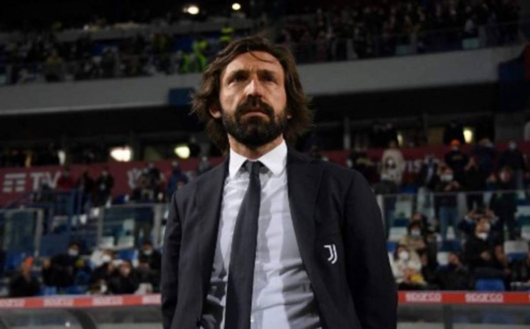 Tras ser destituido como técnico de la Juventus, Andrea Pirlo tendría ya dos ofertas para entrenar la temporada que viene. Una sería de la Serie A, mientras que la segunda provendría de la liga turca. El técnico italiano que estaría interesado en sus servicios sería la Sampdoria, mientras que el equipo turco que querría contratarlo sería el Fenerbache. Foto AFP.