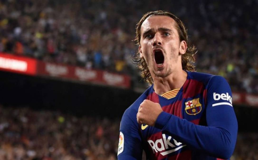 Griezmann: El delantero francés milita en el Barcelona.