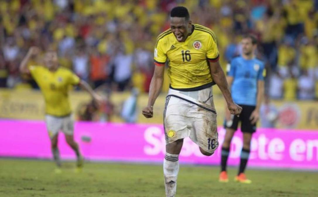 La selección colombiana de fútbol empató 2-2 frente a su similar de Uruguay en el marco de la décima fecha de la eliminatoria sudamericana al Mundial de Rusia 2018.