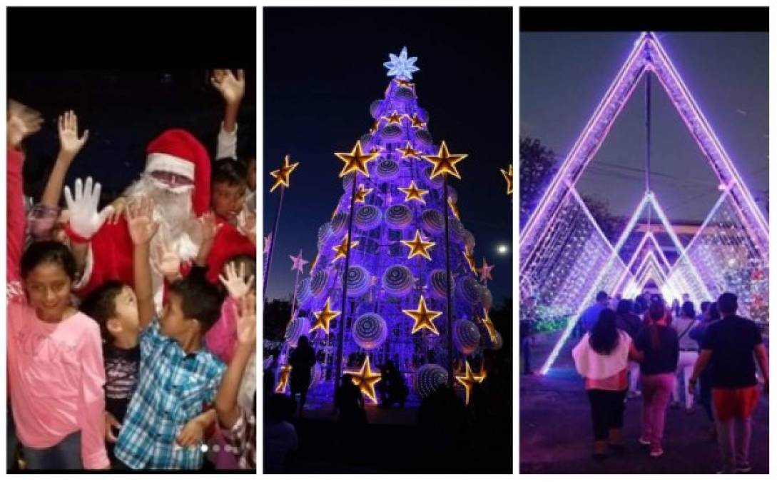 La Navidad en Honduras ya se vive en todo su esplendor. En varios departamentos del país muchas familias disfrutan de todos los espacios creados para compartir de esta época.