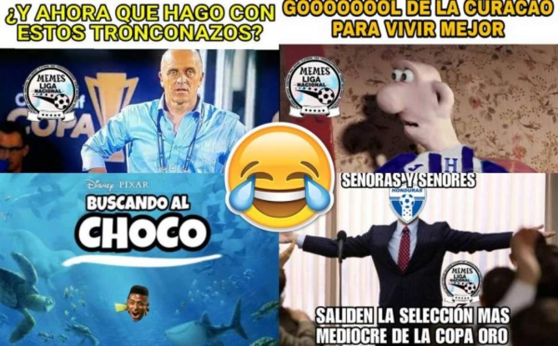 Los memes que dejó la derrota y eliminación de la Selección de Honduras en la Copa Oro luego de caer frente a Curazao.