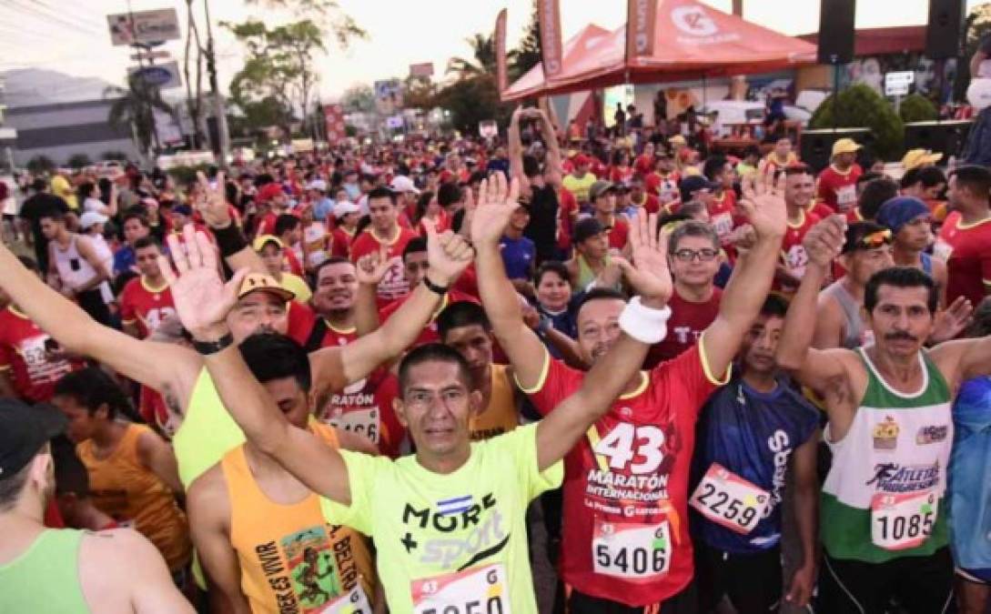 La 43 Maratón Internacional de Diario LA PRENSA comenzó a lo grande este domingo y en San Pedro Sula se vive una verdadera fiesta deportiva con la carrera de atletismo más importante de Centroamérica. Fotos: Amílcar Izaguirre, Yoseph Amaya, Franklin Muñoz, Melvin Cubas, José Cantarero.