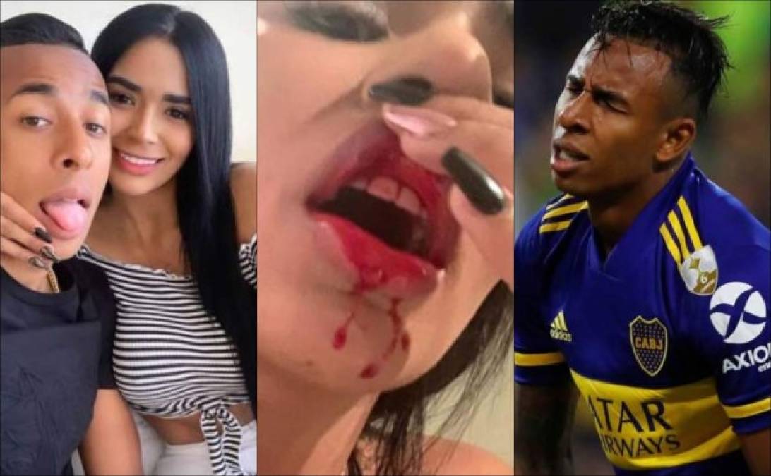 En las últimas horas conocieron chats en donde supuestamente el jugador colombiano Sebastián Villa acepta que agredió a su expareja, Daniela Cortés.