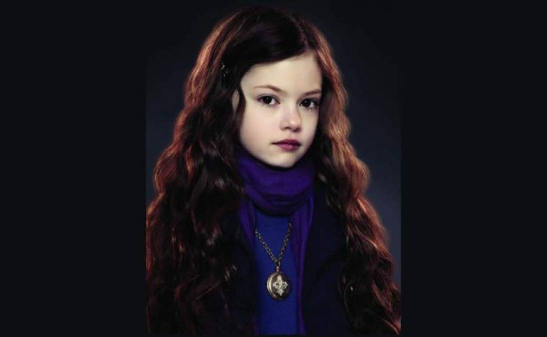 A su corta edad, la pequeña cautivó con su actuación en la saga de Twilight.